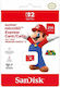 Sandisk Nintendo Switch 2 Mario Logo microSDXC 256GB 880MB/s