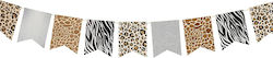 Διακοσμητικά Σημαιάκια Animal Print 250cm