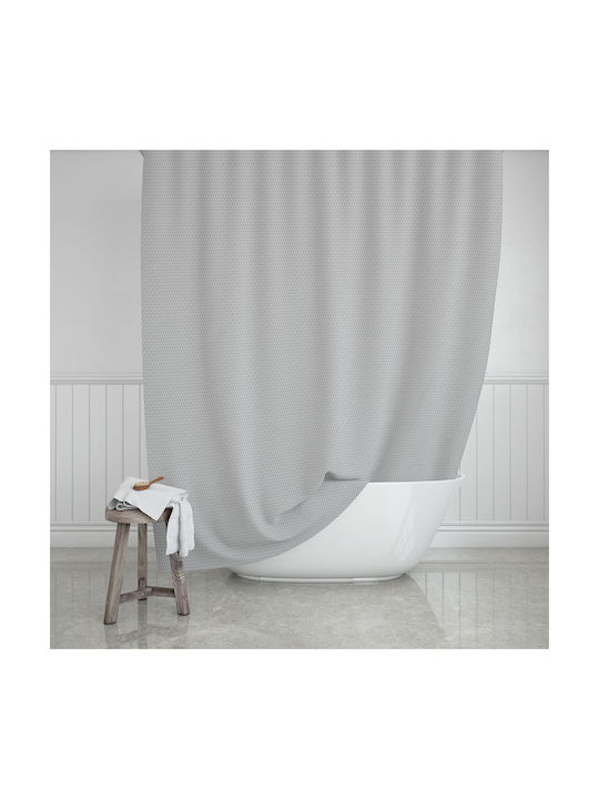 Estia Camellia Shower Curtain Fabric 180x200cm ...