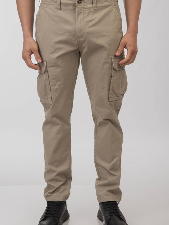 Double Pantaloni Elastic Beige