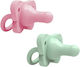 Dr. Brown's Happy Paci Pacifiers Silicone Pink Mint for 0+ months 2pcs