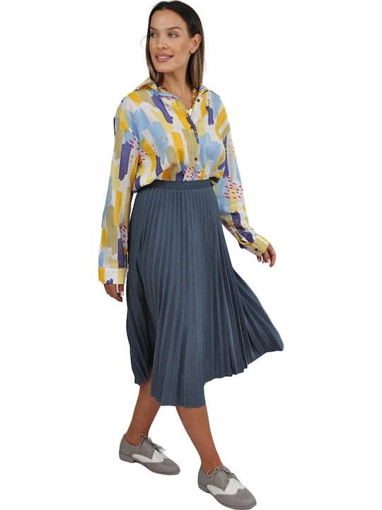 Women's Long Sleeve Shirt Colorful