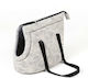 PQP Dog Carrying Gray Handbag L40xW30xH25cm