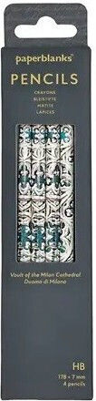 Paperblanks Pencils Set 4 Vault Milan 9781408763599