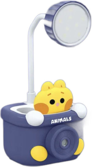 Mechanischer Bleistiftspitzer Stifthalter USB-Licht Ente Blau Crea Mc23664_a