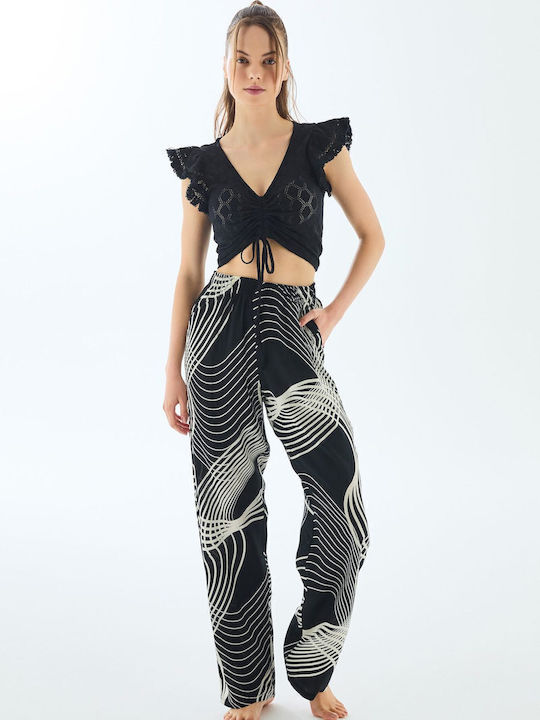 Goldenbay Summer Ease Palazzo Pants 11442