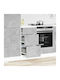 Lyon Bodenstehende Küchenschublade Gray 40x46x81.5cm