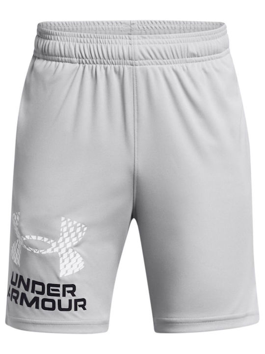 Under Armour Детски шорт/бермуда Спортен Текстил Tech Logo Черен
