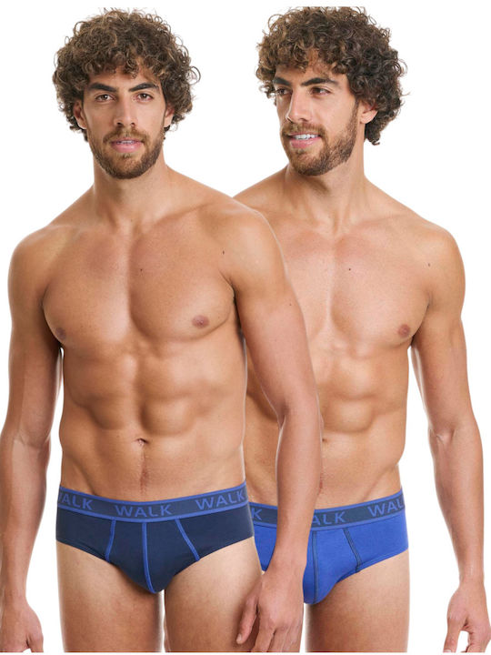 Walk Slipuri pentru bărbați Dark Blue - Royal B...