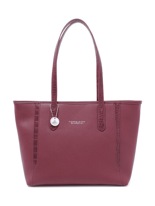 Women's Bag Shopper Backpack Burgundy