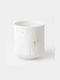 Raeder Candle Holder suitable for Tealights Porcelain in White Color 9x9x10.2cm 1pcs