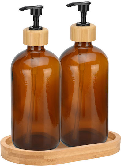 Estia Bamboo Essentials Dispenser Bucătărie din Bambus 500ml Estia Bamboo Essentials Dispenser Bucătărie din Bambus 500ml