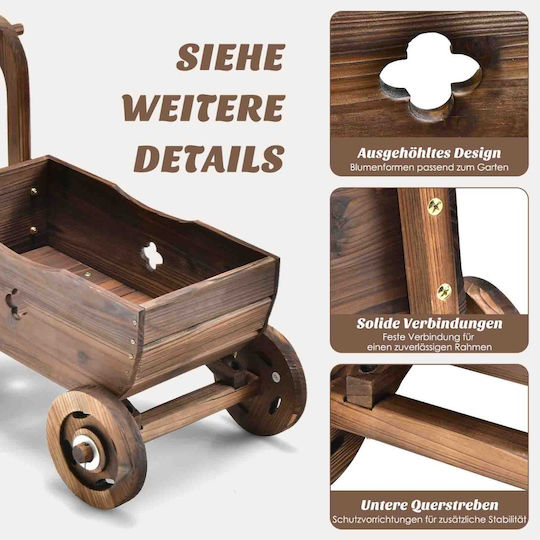 Costway Planter Box Lemn Maro