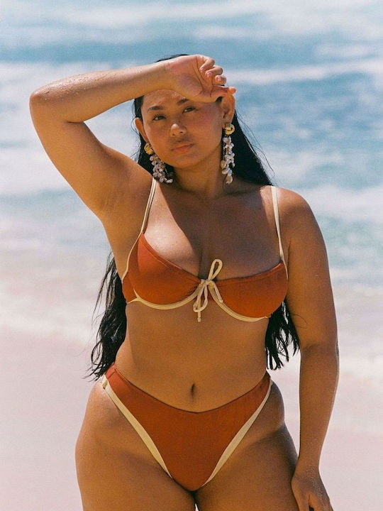 Set Bikini Moca-crema