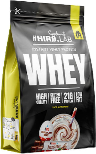 Hiro.Lab Instant Whey Protein Molke Glutenfrei mit Geschmack Kinder Bueno 2kg