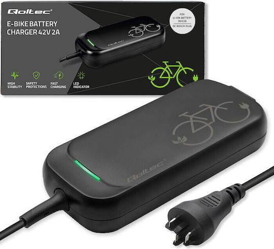 Bosch E-Bike Ladegert 36V 42V 2A Bosch Stecker Qoltec | Skroutz Germany