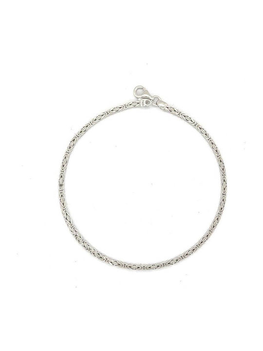 Drandakis Men's Bracelet Chain made of Silver