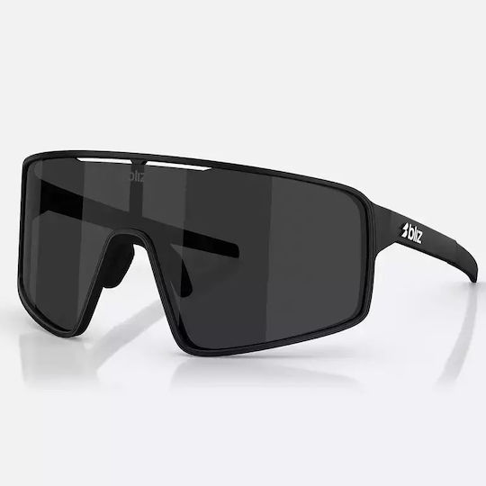 Bliz Cycling Glasses with Black Frame & Dark Lenses