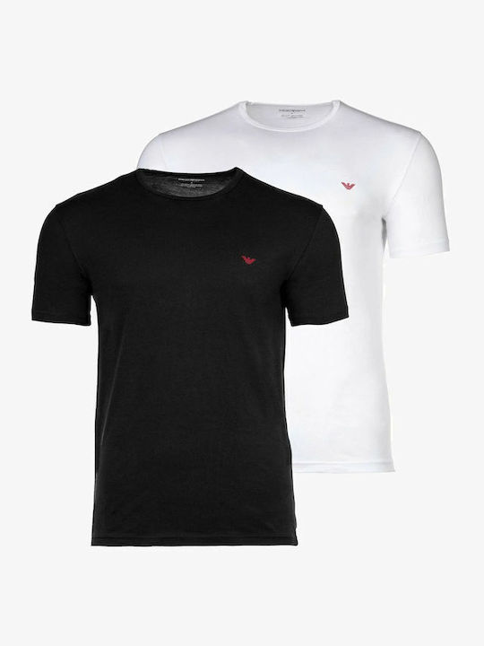 Herren Unterhemden Black, White 2Packung
