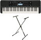Yamaha Αρμόνιο PSR-E383 με 61 Πλήκτρα με Βάση Μ...