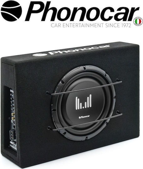 Phonocar Autoamplificat Subwoofer Auto 600W RMS cu Carcasă