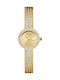 Rosefield Mini Small Edit Womens Watch 20.4mm Chronograph Battery With Gold Metal Bracelet