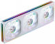 Jonsbo ZA-360W Case Fan 120mm with ARGB Lighting and Connection 4-Pin PWM 1pcs White