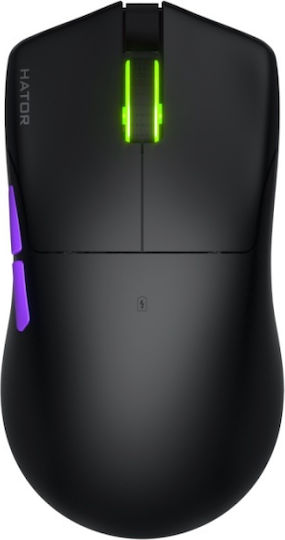 HATOR Pulsar 3 Ultra Ασύρματο RGB Gaming Ποντίκι 30000 DPI Μαύρο