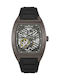Kenneth Cole Men's Watch Automatic with Black Rubber Strap