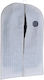 Homely Fabric Hanging Storage Case For Coats in Ecru Color 100x65cm 1pcs