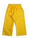 Pantalon Larg pentru Copii Galben