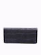 Small Leather Women's Wallet Classic Blue