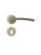 Import Hellas Lever Middle Door with Rosette Pair Oxide
