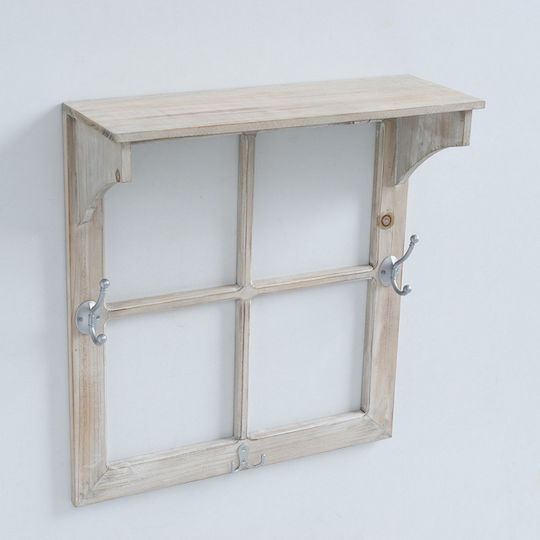 MSA Ξύλινη 6 Θέσεων 50x20x55cm MSA Ξύλινη 6 Θέσεων 50x20x55cm