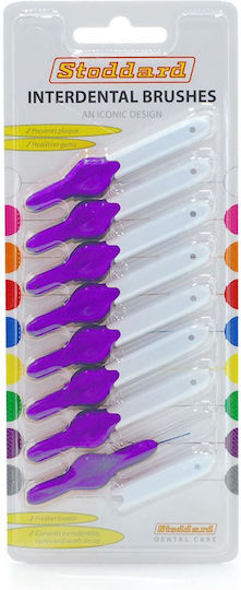 Stoddard Interdental Μεσοδόντια Βουρτσάκια 1.1mm Μωβ 8τμχ