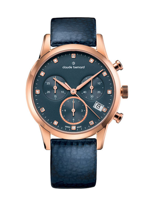 Claude Bernard Women's Watch Chronograph with B...