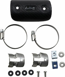 Leovince Carbon Universal Hitzeschild 6684 Schwarz