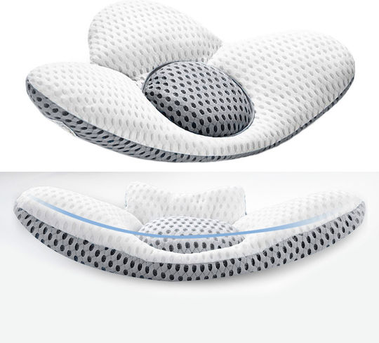 Verk Group Seat Cushion with Memory Foam 46x30cm White