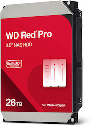 Western Digital Red Pro 26TB 3.5" WD260KFGX Western Digital Red Pro 26TB 3.5" WD260KFGX