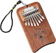 Wooden Mini Kalimba 10.5cm