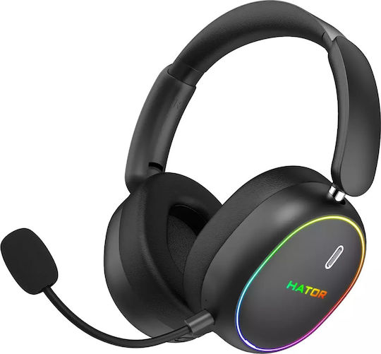 HATOR Phoenix 2 Ασύρματο Over Ear Gaming Headset με σύνδεση Bluetooth / USB