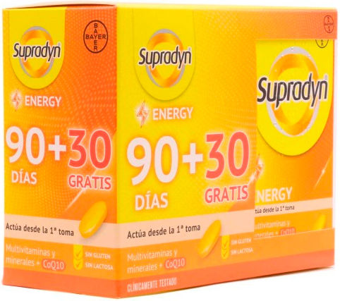 Supradyn Energy Multivitamină pentru Energie Energie 90 Tablete