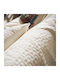 Gofis Home Eliena Armchair Throw Jacquard 180x180cm Ivory 402/05
