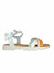 Sandale Copii Alb-Pastel