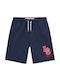 Kids' Shorts/Bermudas Fabric French Terry Dark Blue