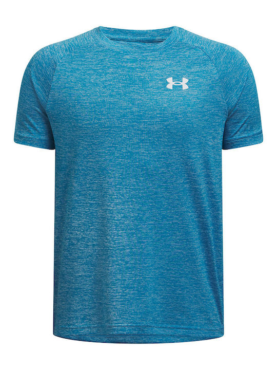 Under Armour Παιδικό T-shirt Μπλε Tech 2.0