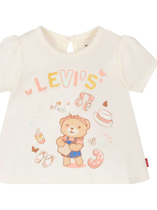 Kinder-T-Shirt Ecru