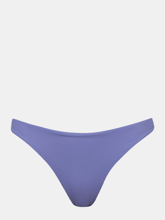 Bikini-Slip Basic Nahtlos Blue Bell