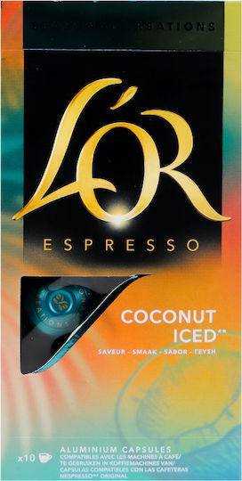 L'Or Kapseln Espresso Kompatibel mit Maschine L'Or 10Mützen