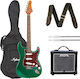 Northstar Ns1eg E-Gitarren-Set Verstärker Tasche Gurt Kabel